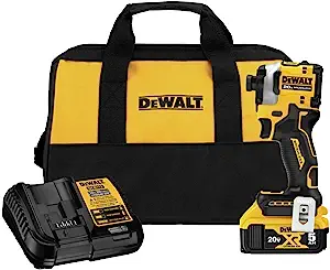 DeWALT Atomic 20V Max 1/4" Brushless Cordless 3-Speed Impact Driver Kit