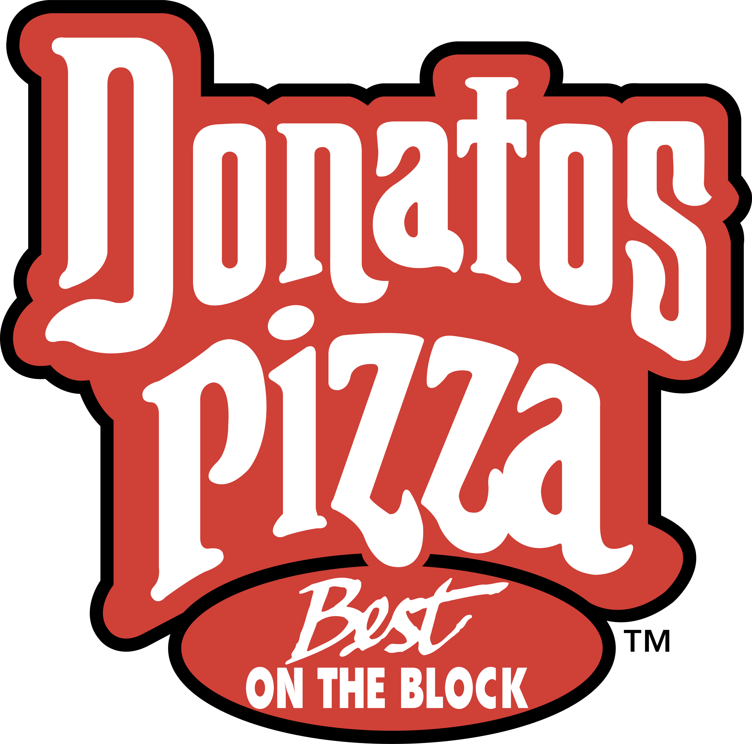 DONATOS - $5 1 large topping pizza with any large pizza