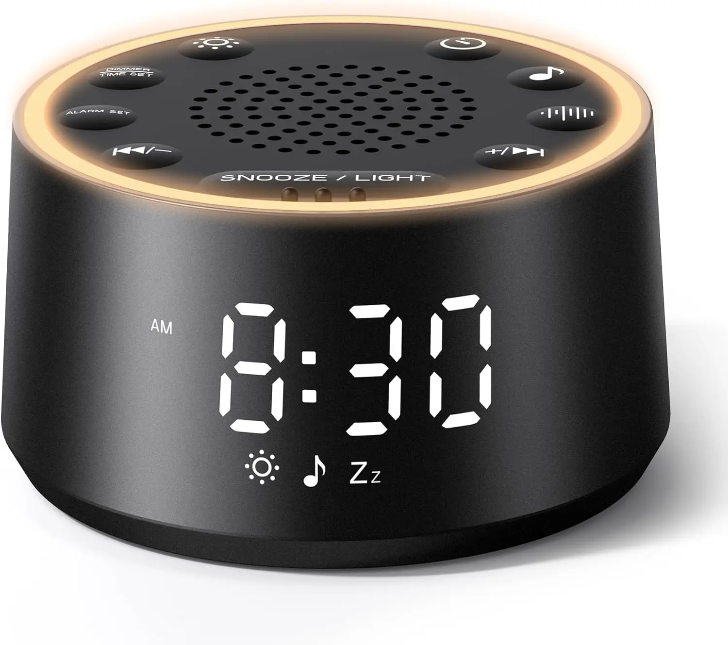 Prime Members: Dreamegg D1 Nova Sound Machine for Sleep w/ Alarm Clock