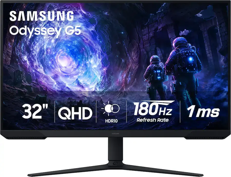 32" Samsung Odyssey G51F 2560x1440 180Hz 1ms VA FreeSync Monitor