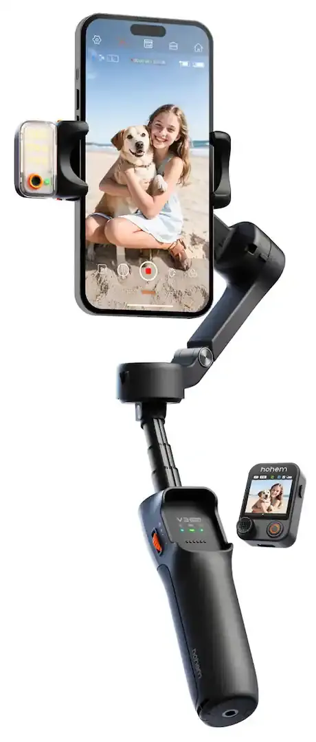 Memorial Day, Ultra Deal, Ultra Affordable-Hohem iSteady V3Ultra AI Phone Gimbal