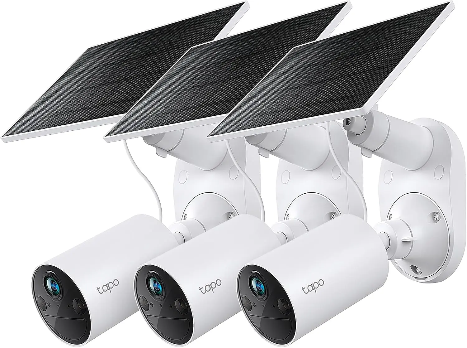 3-Pack Tapo SolarCam 1080p Outdoor Wireless Security Camera