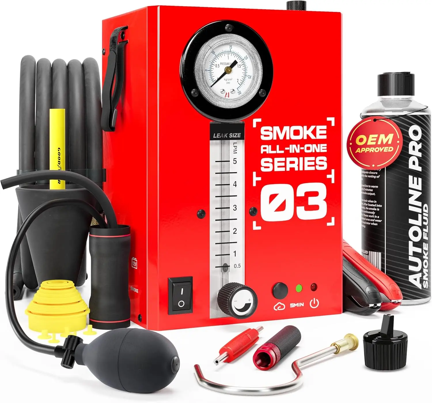 AutoLine Pro HyperSmoke EVAP Vacuum Leak Tester/Smoke Machine