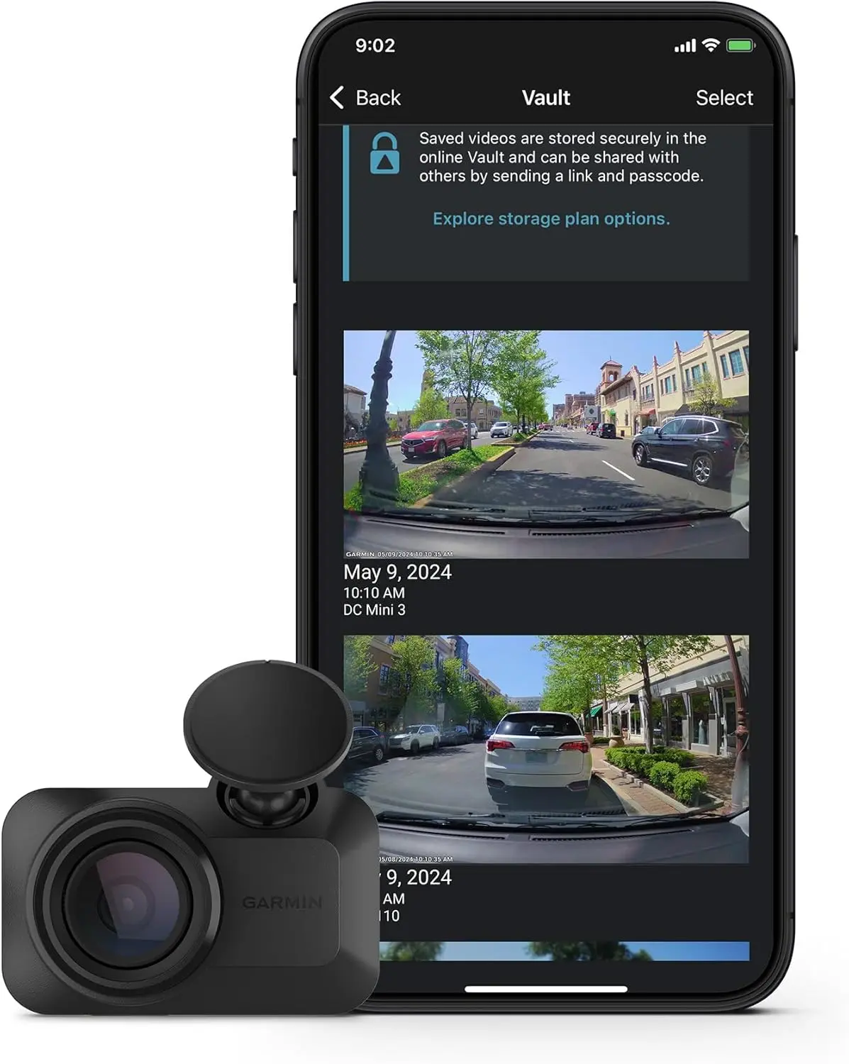 Garmin Dash Cam Mini 3 (Black)
