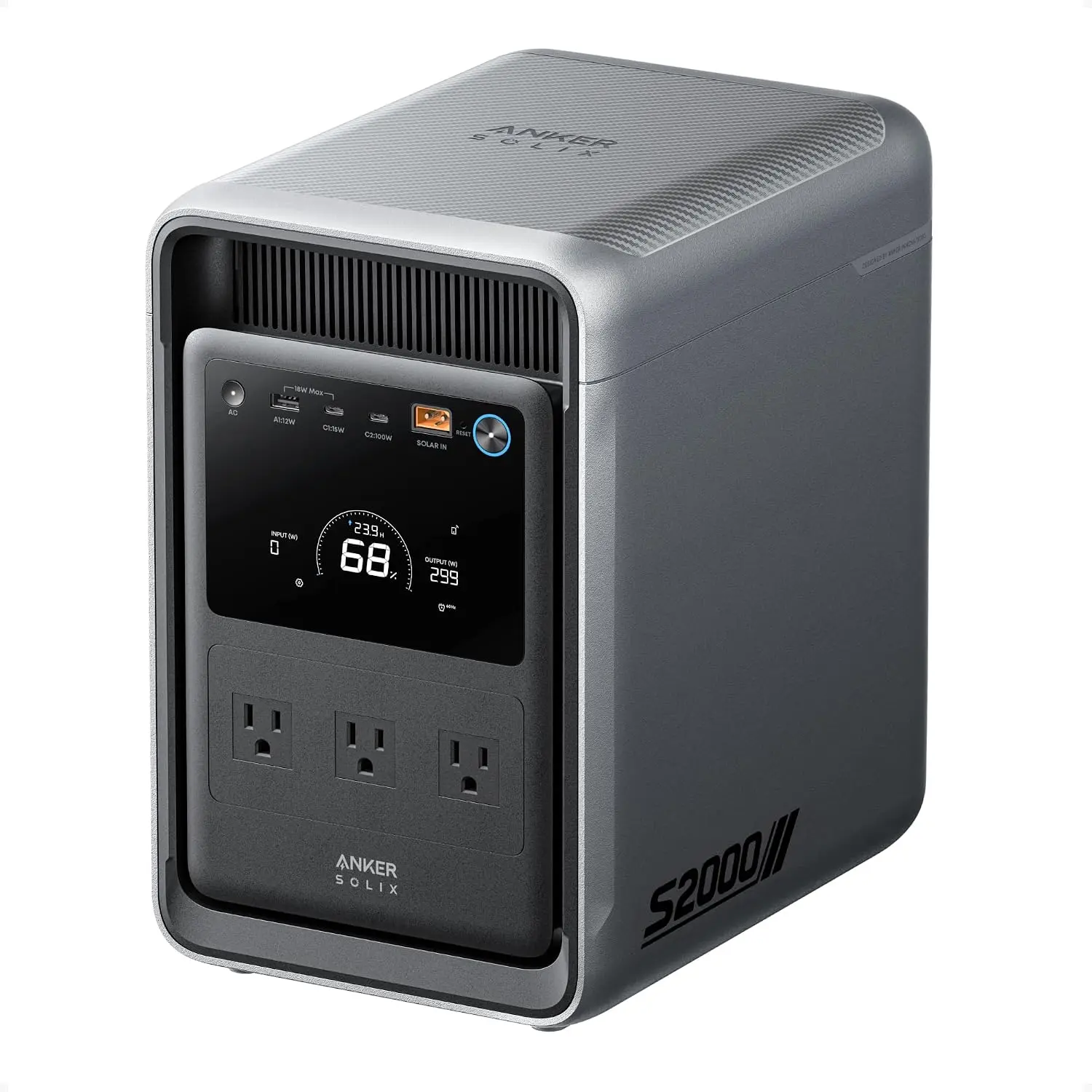 Anker SOLIX S2000 1500W 2010Wh LFP Portable Power Station