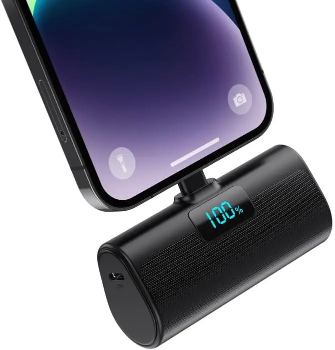6800mAh 22.5W Lisen USB-C Capsule Mini Portable Charger