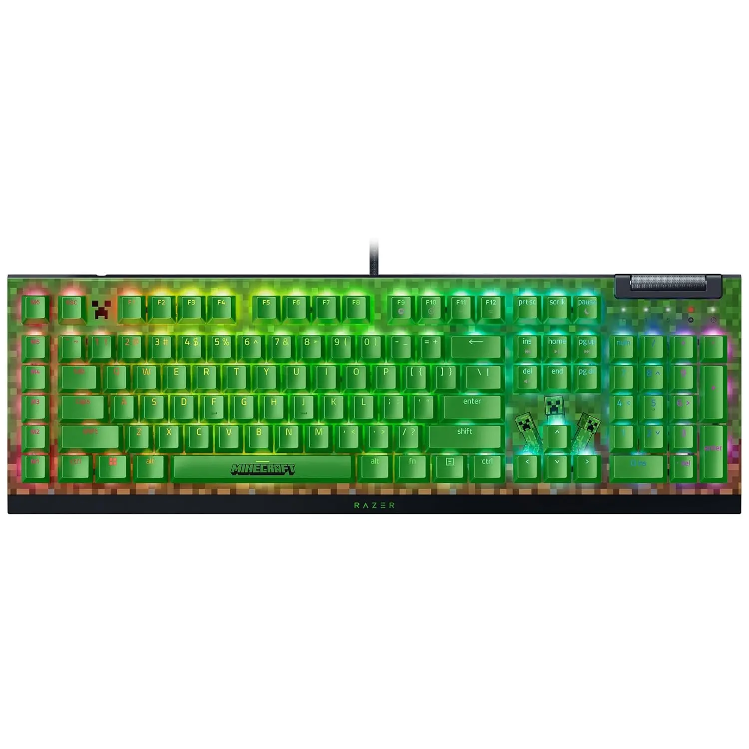 Razer BlackWidow V4 X Mechanical RGB Gaming Keyboard