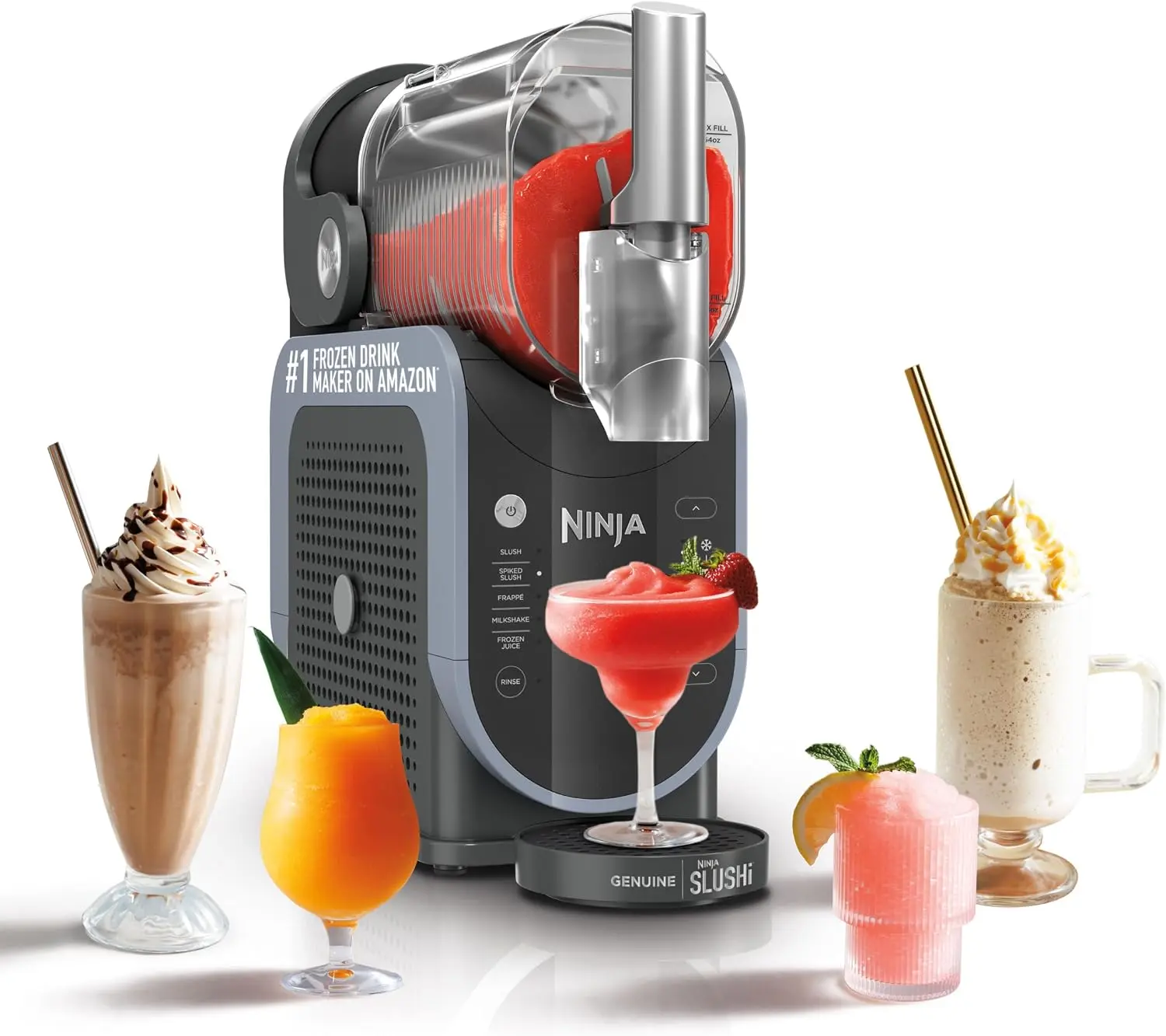 Ninja Slushi Max Smart Frozen Drink Mixer w/ 150oz. XL Capacity Vessel