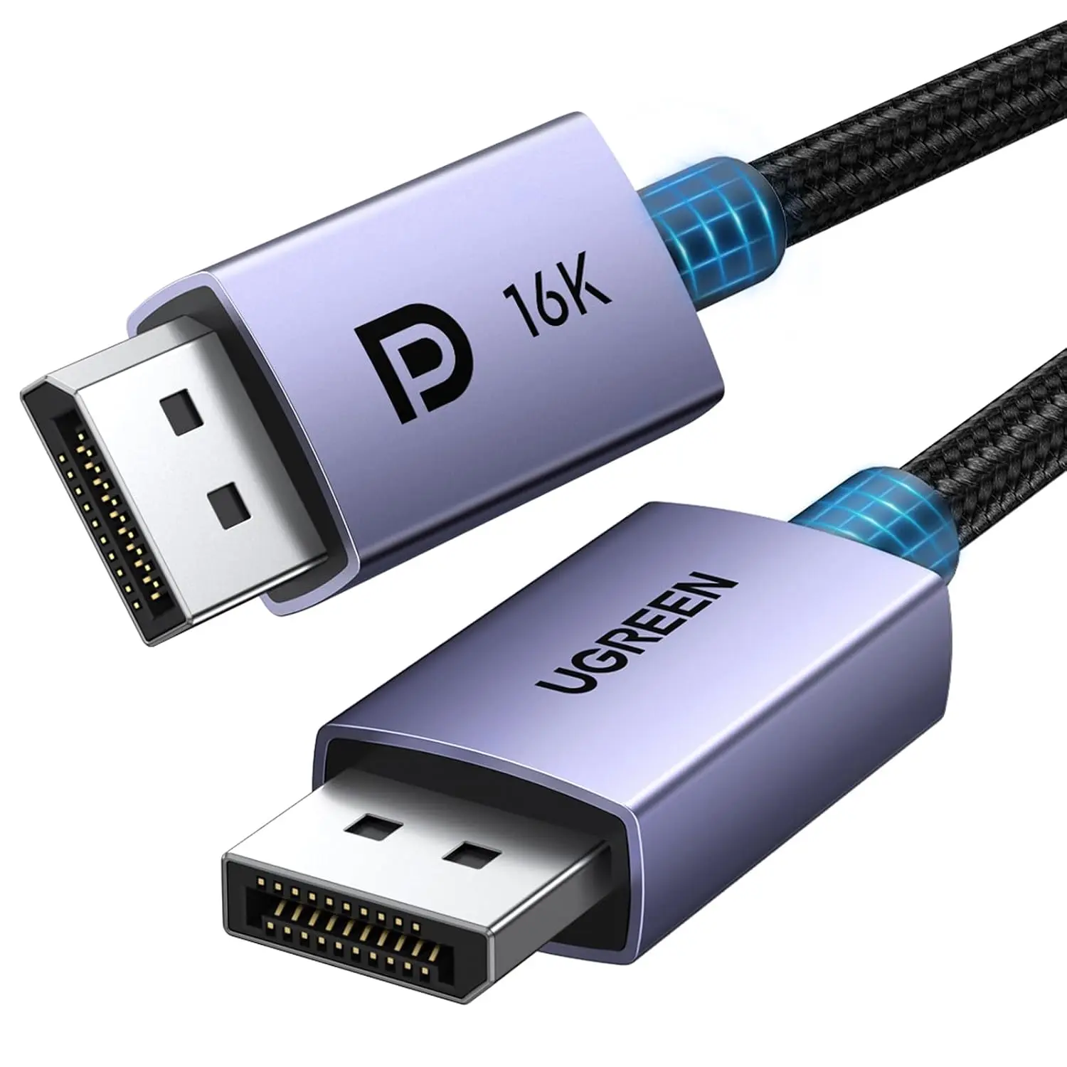 6.6' UGREEN 40Gbps DisplayPort 2.1 Cable