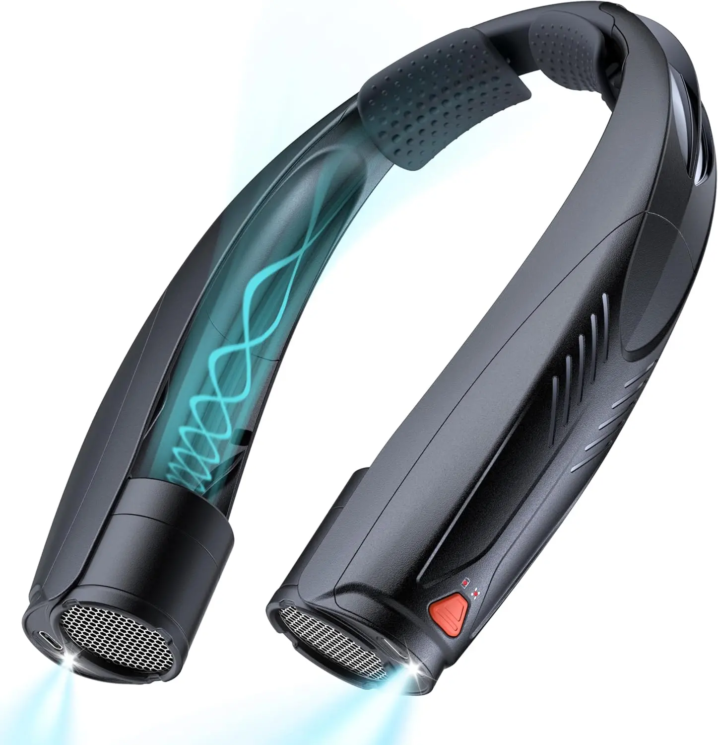 Funaudio 6000mAh Rechargeable 6-Speed Neck Fan