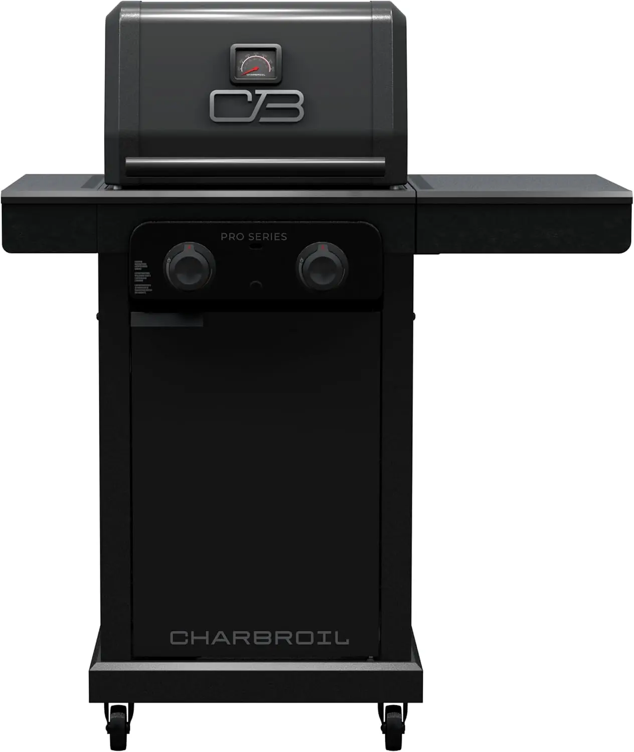 Charbroil Pro Series Amplifire Infrared Technology 2-Burner Propane Gas Grill & Griddle Cabinet