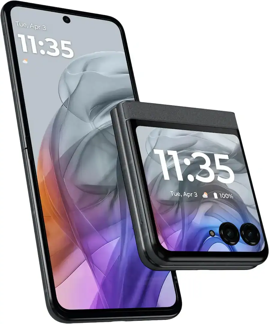 Motorola - razr 2024 256GB (Unlocked) - Koala Gray - Open Box - Excellent