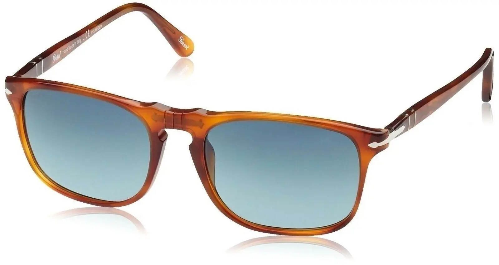Persol Unisex PO3059S 96/S3 54mm Land of Siena/Polarized Gradient Blue