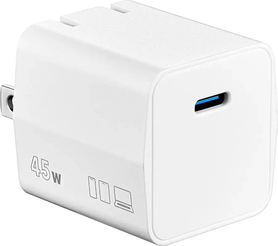 45W Insignia USB-C Wall Charger w/ Foldable Plug